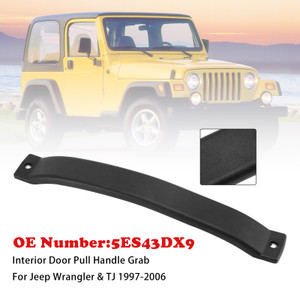 1997-2006 Jeep TJ Wrangler 1x Interior Door Pull Handle Grab 5ES43DX9 Generic