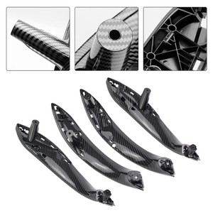 2012-2018 BMW 3 4  Series 4PCS Carbon Fiber Inner Trim Door Pull Handle Generic