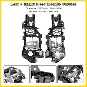 2006-2015 VW Passat B6 B7 Door Handle Carrier Front Left + Right 3C0837886H Generic