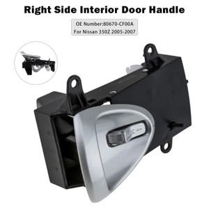 2005-2007 Nissan 350Z Interior Door Handle Right Side 80670-CF00A Generic