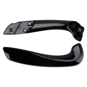 2008-2016 Renault Megane 3 Front Left Inner Door Handle Base+Cover Set Black Generic