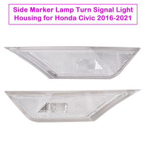 2016-2021 Honda Civic Side Marker Lamp Turn Signal Light Housing Generic
