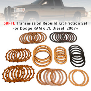 2007+ Dodge RAM 6.7L Diesel 68RFE Transmission Rebuild Kit Friction Set Generic
