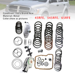 2006-2007 Mitsubishi Raider 4.7L Transmission Master Rebuild Kit & 4WD Filter Friction Steel 45RFE 545RFE 65RFE Generic