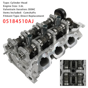 2011-2014 Jeep Grand Cherokee Wrangler Right Side Cylinder Head Assembly 05184510AJ Generic