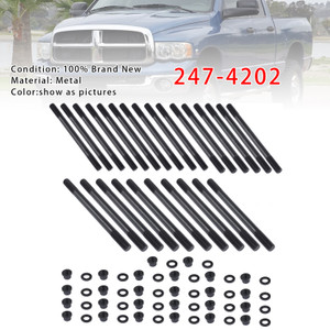 1998-2018 Dodge Cummins 24V Diesel 5.9L 6.7L Cylinder Head Stud Kit 247-4202 Generic