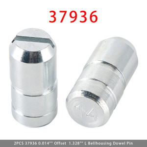 2PCS 37936 0.014" Offset  1.328" L Bellhousing Dowel Pin