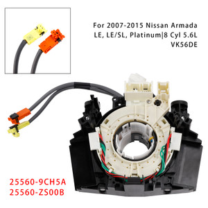 2007-2010 Infiniti QX56 Clock Spring With Heated 25560-9CH5A Generic