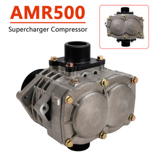 AMR500 4PK Supercharger Compressor LCD HC NOXJ Reduction V Pulley for 2.0L