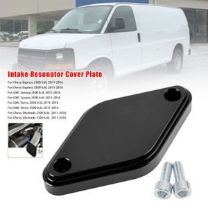 2011-2016 Chevy/GMC Duramax 6.6L Diesel Intake Resonator Cover Plate Black Generic