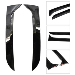 2007-2016 VW Tiguan MK1 Pair Rear Window Side Wing Spoiler Gloss Black Generic