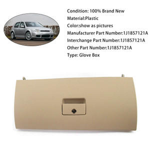 2002-2012 VW Golf Jetta Wagon Dash Glove Box Door Lid Cover Beige 1J1857121A Generic