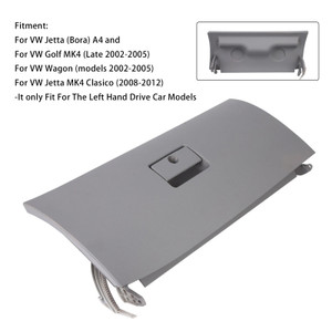 2002-2012 VW Golf Jetta Wagon Dash Glove Box Door Lid Cover Grey 1J1857121A Generic