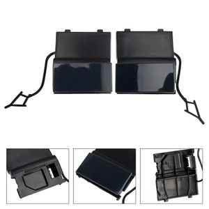 2014-2018 VW Touarge Car Front A Pair Bumper Tow Hook Eye Cover Cap 7P6807186A 7P6807185A Generic