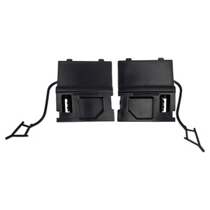2014-2018 VW Touarge Car Front A Pair Bumper Tow Hook Eye Cover Cap 7P6807186A 7P6807185A Generic