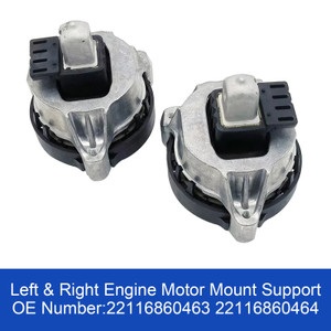 2019- BMW 8 Series Left & Right Engine Motor Mount Support 22116860463 22116860464 Generic