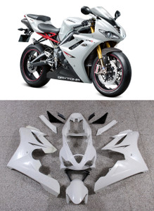 Fairings Triumph Daytona 675 White Black Daytona Racing (2006-2008)