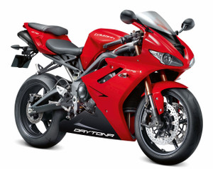 Fairings Triumph Daytona 675 Red Black Daytona Racing (2006-2008)