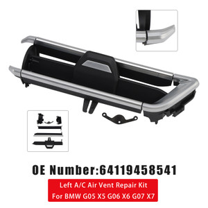 2019-2021 BMW G05 G06 G07 X5 X6 X7 Left A/C Air Vent Repair Kit 64119458541 Generic