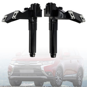2016-2018 Mitsubishi Outlander 1 Pair Front Headlight Spray Washer Nozzle 8264A309 8264A310 Generic