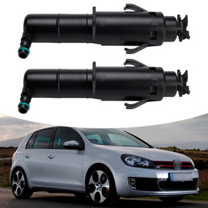 2009-2015 VW GOLF EOS Jetta Transporter 1 Pair Front Headlight Spray Washer Nozzle 5K0955978A Generic