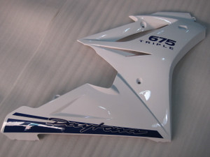 Fairings Triumph Daytona 675 White Blue Daytona Racing (2009-2012)