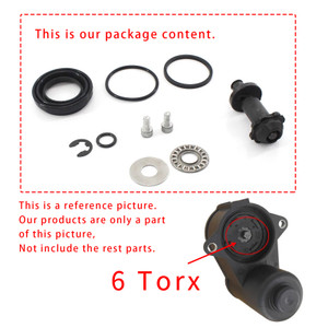 2005-2014 VW Passat CC Tiguan 6 Torx Parking Rear Brake Caliper Motor Repair Kit Generic