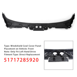 2014-2016 BMW 4 series F32 F33 F36 Windshield Cowl Cover Panel 51717285920 Generic