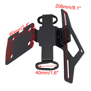 2025 Kawasaki Z900 License Plate Bracket Generic