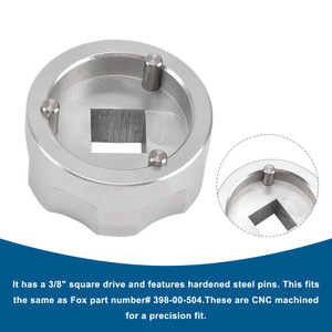 Fork Socket Tool for Fox CTD 3 pin outer piston removal-- 398-00-504