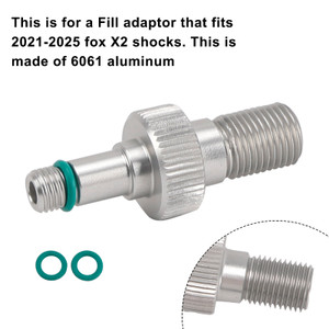 2021-2025 Air Fill Adaptor- clone of fox #803-01-826-Rezi end For Fox X2/DHX2