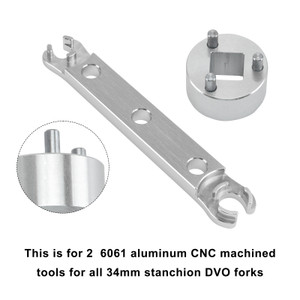 Lower Cap Removal Wrench. Tool for Rebuild of Saphire/Onyx/Diamond fork/DVO Fork