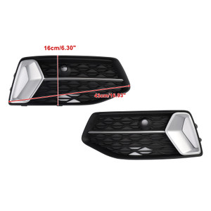 2019-2023 Audi A6 C8 2PCS Front Bumper Grille Generic