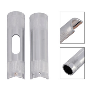 Handlebar Diameter Riser Adapter  1" To 1.25" Chrome For Road Glide Road King