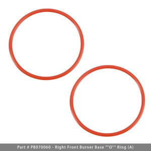 PB070060 O-Ring For Burner Base (A) 2PCS