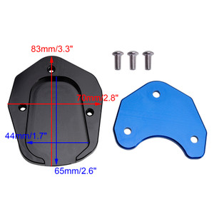 Kickstand Enlarge Plate Pad fit for Tiger Sport 660 2022-2025 Blue