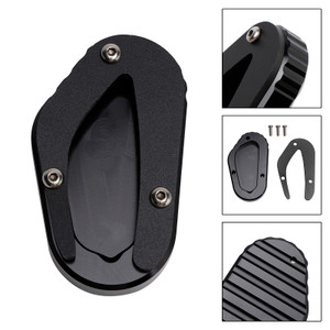 Kickstand Enlarge Pad fit for Bonneville T100 Street Scrambler 900 18-23 Black