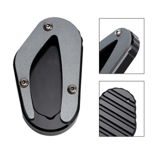 Kickstand Enlarge Pad fit for Bonneville T100 T120 2018-2023 Titanium
