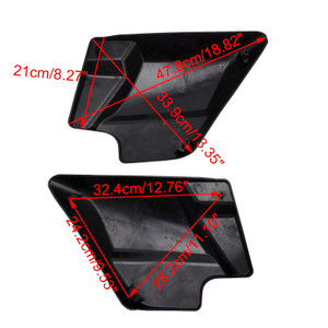 2009-2024 Touring Road Glide Electra Glide Street Glide Battery Side Cover Black Generic