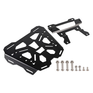 2020-2025 Honda CRF1100L Africa Twin Aluminum Rear Luggage Rack Black Generic