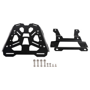 2020-2025 Honda CRF1100L Africa Twin Aluminum Rear Luggage Rack Black Generic