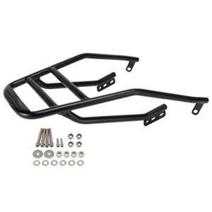 2018-2025 Moto Guzzi V9 Bobber/ Roamer Rear Carrier Tube Type Luggage Rack Black Generic