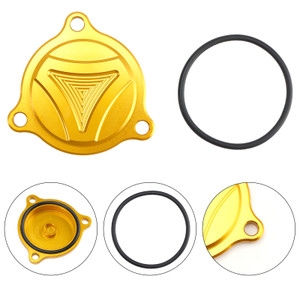 2005-2025 Suzuki DRZ400 DRZ400E DRZ400S DRZ400SE Engine Oil Filter Cover Cap Gold Generic