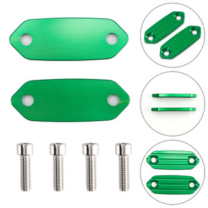2023-2025 Kawasaki ZX-4RR ZX-4R Mirror Block Off Blanking Plates Green Generic