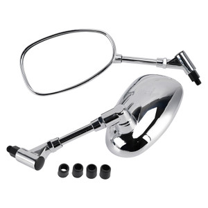 2006-2011 Suzuki GSR 600 Rearview Mirrors Left and Right M10 Chrome Generic