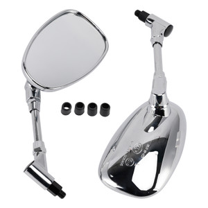 2008-2012 Suzuki GSX 1300 Rearview Mirrors Left and Right M10 Chrome Generic