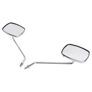 2004-2008 Piaggio Beverly RST 125 250 Rearview Mirrors Left and Right M10 Chrome Generic
