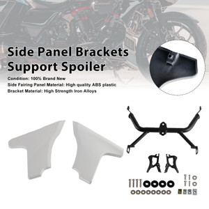 2023-2025 CVO 121 117 Road Glide FLTRXSE Side Panel Brackets Support Spoiler White Generic