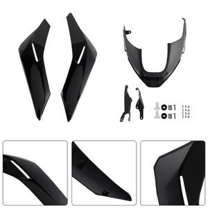 2023-2025 Triumph Street Triple 765 R/RS Lower Engine Protection Plates Fairing Black Generic