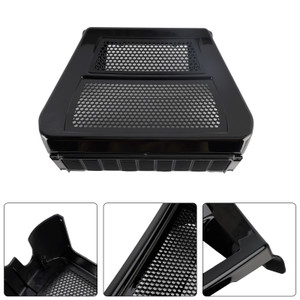 2023-2025 Harley CVO Road Glide Front Chin Spoiler Lower Radiator Cover Black Generic
